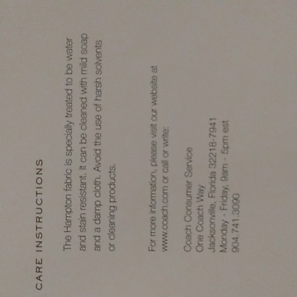 Coach Photo Book Black Leather The Hamptons Collection Picture Album 4" x 6 - Picture 6 of 6